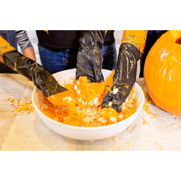Halloween Moments Pumpkin Scraper Glove for Kids and Adults