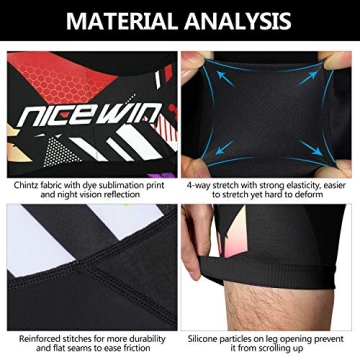 Men's 4D Padded Cycling Shorts Breathable Anti-Slip Design