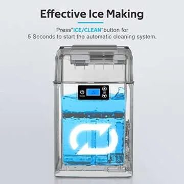 Nugget Ice Maker - Self-Cleaning, Chewable Ice On Demand