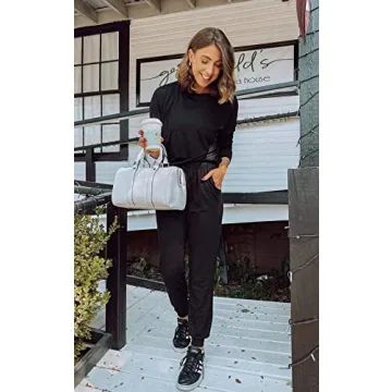 PRETTYGARDEN Women's Fall Lounge Outfit for Chic Comfort