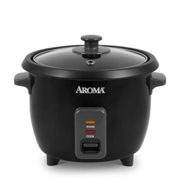 Aroma Housewares 1.5Qt Rice & Grain Cooker - Versatile & Easy-to-Use Black Model