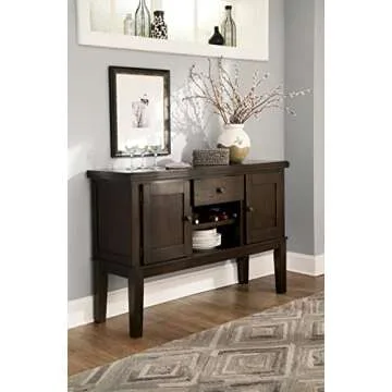Haddigan Dining Room Buffet Cabinet with Wine Rack