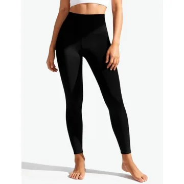 Bluemaple High Waisted Leggings for Women - Tummy Control Pants Non See Through Workout Soft Yoga Pa...