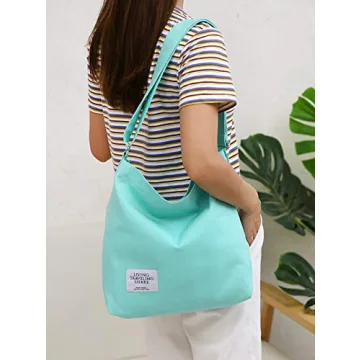 Covelin Women's Retro Canvas Shoulder Bag for Everyday Use