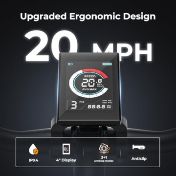 Jasion EB5 Electric Bike 500W Motor 40Mile Range 7Speed