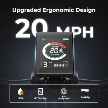 Jasion EB5 Electric Bike 500W Motor 40Mile Range 7Speed