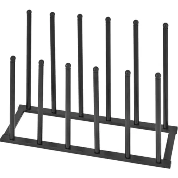 MyGift Sturdy Metal Boot Rack for Tall Boots Storage