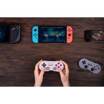 8Bitdo SN30 Pro Bluetooth Controller - Versatile and Precise Gaming