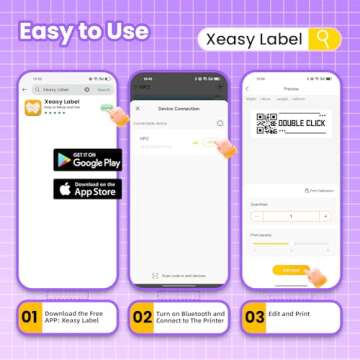 Portable Vretti Bluetooth Label Maker for Creative Labels