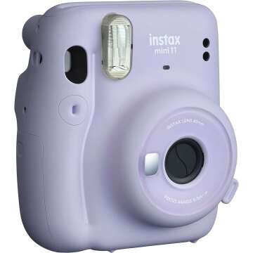 Fujifilm Mini 11 Instant Camera in Lilac Purple