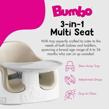 Bumbo 3-in-1 Multi Seat Booster with Feeding Tray