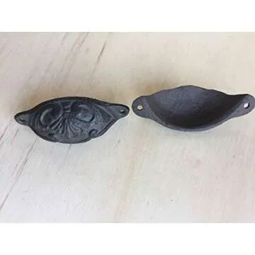 Antique Replica Drawer Pulls for Home Decor - 12pcs