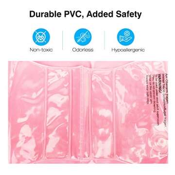 MoKo Swim Arm Bands for Kids, Toddlers Begin to Swim Inflatable Pool Floats Sleeves, Cute Cartoon Swimming Wings Armlets Rings Floaties Tubes, Water Sports Learning Swim Training Aids, Scallop