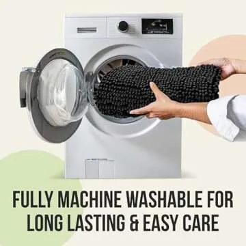 ITSOFT Plush Bathroom Rug 34x21 Absorbent Quick Dry