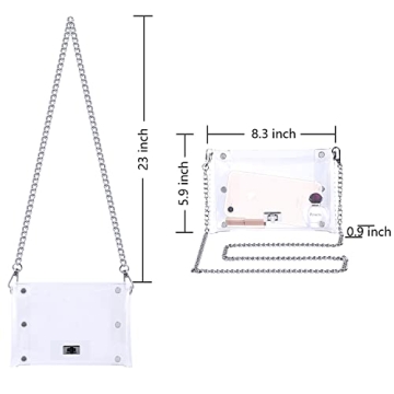 Stylish MOETYANG Clear Purse for Events and Outings