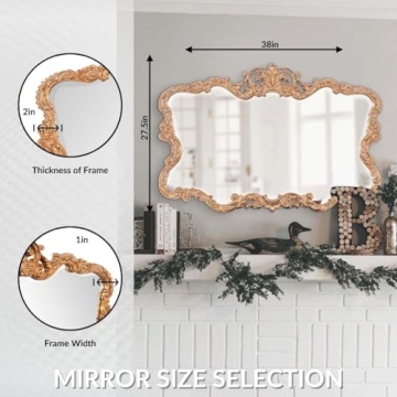 Howard Elliott Antiqued Talida Mirror for Elegant Spaces