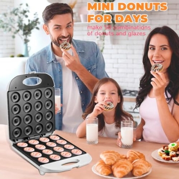 Versatile Mini Donut Maker for Fun Homemade Snacks