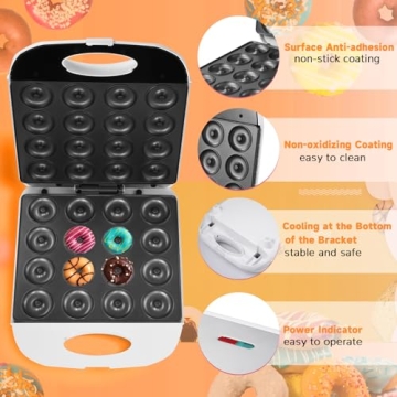 Versatile Mini Donut Maker for Fun Homemade Snacks