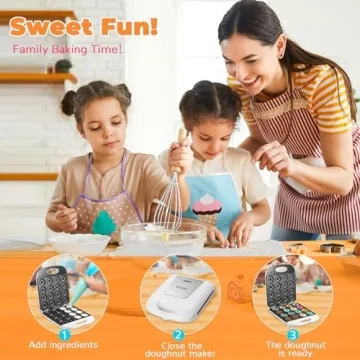 Versatile Mini Donut Maker for Fun Homemade Snacks