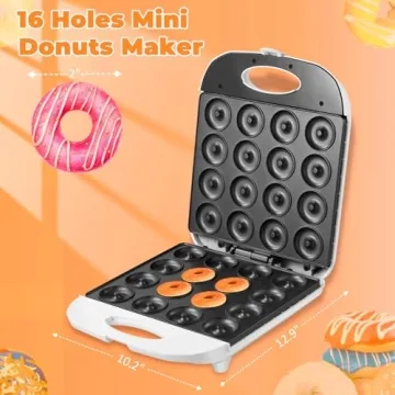 Versatile Mini Donut Maker for Fun Homemade Snacks