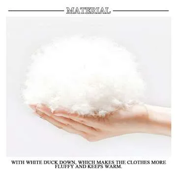 Srkrando Baby Toddler Snowsuit Boys Girls Winter Kids Snow Bib Pant Jacket Suit Coat