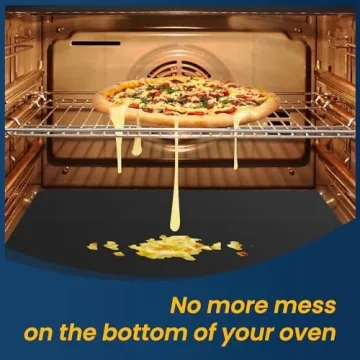 Oven Liners - Reusable Heavy Duty Non-Stick Oven Mats 2 Pack