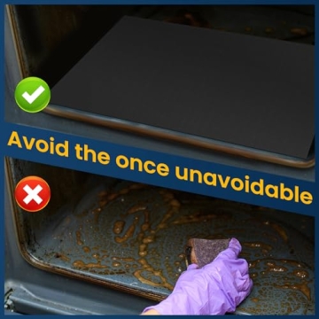 Oven Liners - Reusable Heavy Duty Non-Stick Oven Mats 2 Pack