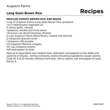 Augason Farms Long Grain Brown Rice 4-Gallon Pail, Emergency Food Supply, Everyday Meals, 242 Servings