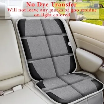 Meolsaek Car Seat Protector with Non-Slip Backing