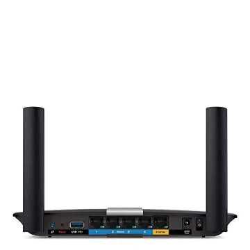 Linksys EA6350 Dual-Band Wi-Fi Router for Home (AC1200 Fast Wireless Router),Black