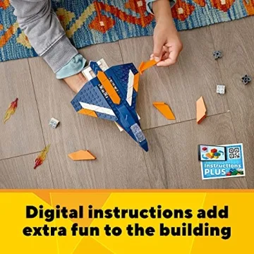 LEGO Creator Supersonic Jet Toy Set - 3 in 1 Transformable