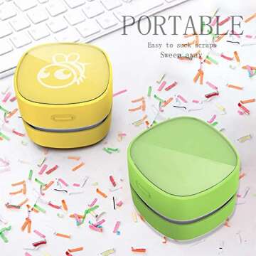 Energy Saving Desktop Vacuum Cleaner with 400 mins Power