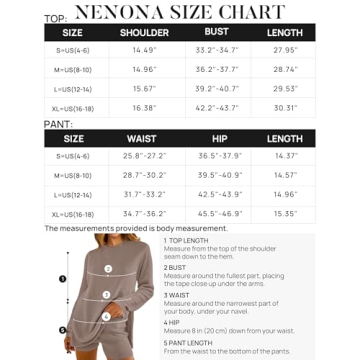 NENONA Women's Stylish Two Piece Knit Outfits for All Occasions