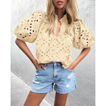 PRETTYGARDEN Women's Summer Short Sleeve Tops for Every Occasion