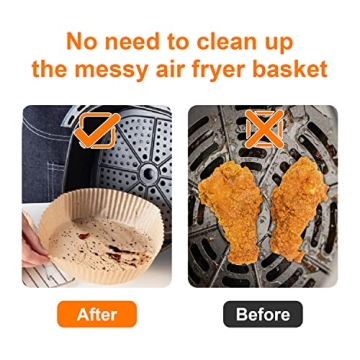 Air Fryer Liners for Ninja Air Fryer - 100 Pcs