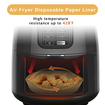 Air Fryer Liners for Ninja Air Fryer - 100 Pcs