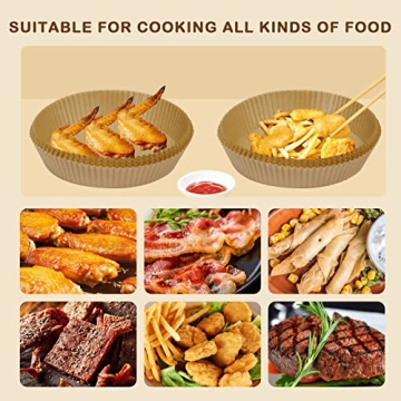 Air Fryer Liners for Ninja Air Fryer - 100 Pcs