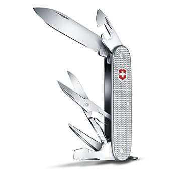 Victorinox Pioneer X Alox Swiss Army Knife - Compact 9 Function Utility Tool