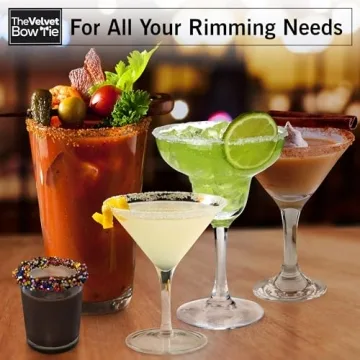 Premium Margarita Salt Rimmer Set with Lime Juicer