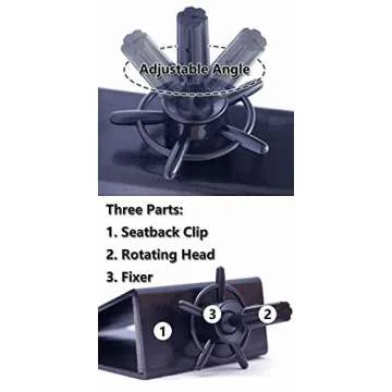 MRTOUMO Mannequin Stand With Clip Wig Stand Mannequin Head Stand Adjustable Wig Head Stand Holder For Cosmetology Mannequin Training Seat Back Clamp