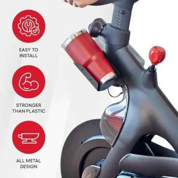 TrubliFit XL Bottle Holders for Peloton Bike - Durable Design