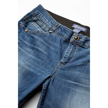 Democracy Plus-Size "Ab"solution Straight Leg Jeans