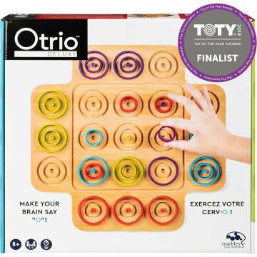 Award-Winning Otrio Wood Strategy Board Game