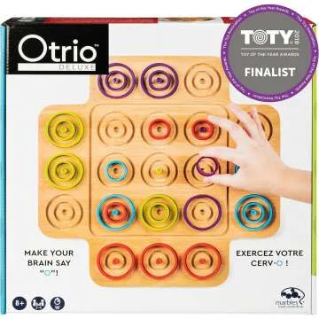 Award-Winning Otrio Wood Strategy Board Game