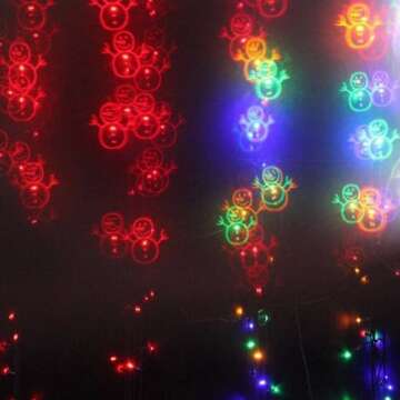 3D Christmas Glasses - 10 Pairs / 10 Turn Christmas Tree & Holiday Lights into Magical Images - Stocking Stuffers - Secret Santa - Office Parties - Fun for The Family