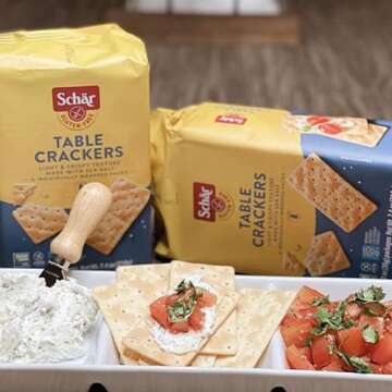 Schar Gluten Free Table Crackers - Tasty and Convenient