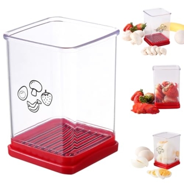 MEKOMY Cup Slicer - Effortless Fruit and Vegetable Slicing Tool