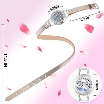 Aromatherapy Essential Oil Diffuser Bracelet Gift Set for Women