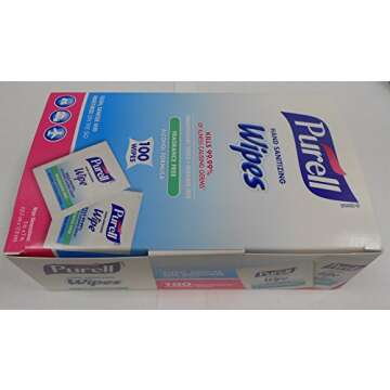Purell Sanitizing Skin Wipes, Individual Packets, Alcohol Scent