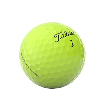 Titleist Pro V1 Golf Balls – Premium Performance Yellow